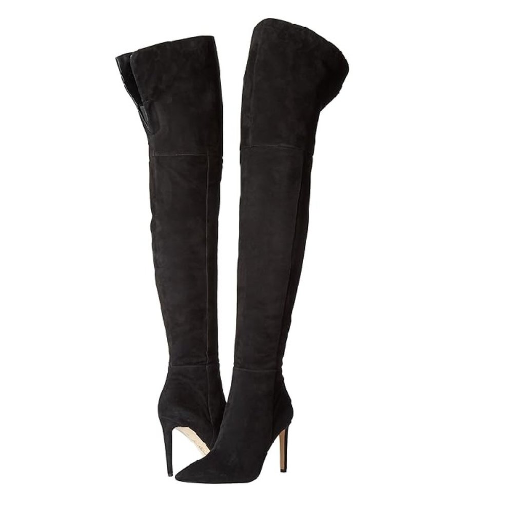 Sam Edelman Bernadette Pointed-Toe Over-the-Knee Boot - Picture 1 of 14